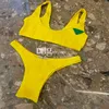 Designer Vintage Bikini Designer Triangle Swimsuits Luxury Backless Swimwear Bra Briefs Wetsuits Two Piece Swim Suits