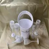 6 Cups 1 Bucket Ice Buckets and Wine Glass 3000ml Acrylic Goblets champagne Glasses wedding Wine Bar Party Bottle Cooler289l