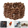 Table Cloth 2 Pcs Straw Napkin Rings Homedecor Buckle Decoration Holders For Wedding Farmhouse