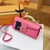 Designer shoulder bags womens Pencil Cat Box Fashion Lanvin handbags Crocdile leather cross body purse278q