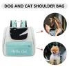 Carrier Pet Carrier Transport Travel Bag Transparent Window Pet Cat Carrier Bag Breathable Waterproof Multifunction for Small Cats Dogs