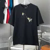 Camiseta feminina designer novo ginseng elf mandela grama bordado camiseta de manga curta para homens e mulheres u1oy