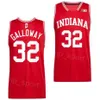 Indiana Hoosiers Basketball College 32 Trey Galloway Jerseys University 2 Gabe Cupps 21 Mackenzie Mgbako 0 Xavier Johnson 1 Kelel Ware Malik Reneau Mans ungdomskvinna