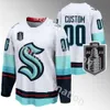 10 Matty Beniers Camisa de hóquei clássica de inverno 31 Philipp Grubauer Eberle Yanni Gourde Jaden Schwartz Jared McCann Larsson Vince Dunn Oliver Bjorkstrand camisetas