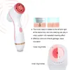 Electric Ultrasonic Cleaner Cleansing Brush 3 In 1 Face Tool Massagers Sonic Rotating Cleansing Brush Galvanic Remove Blackheads 240119