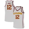 University Basketball 10 Keshon Gilbert Jerseys Iowa State Cyclones College 3 Tamin Lipsey 0 Tre King 12 Robert Jones 5 Curtis Jones 22 Milan Momcilovic Breathable