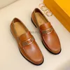 Herren-Fahrerschuhe, Mokassin-Loafer, Designer-Freizeitschuhe, Luxus-Loafer, Herrenschuhe, braune Blumen-Leder-Samt-Turnschuhe, Trainer 1,23 05