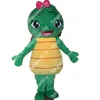 Hot Cute Turtle Mascot Costume Unisex Cartoon Anime theme character Carnival Men Women Dress Christmas Fancy Performance Party Dress