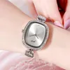 Женские высококачественные легкие роскошные модные круглые ретро темпераментные простые водонепроницаемые кварцевые часы с ремнем, подарки A15