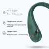 Fall Xiaomi 2023 Portable Hanging Neck Fan Foldbar Summer Air Cooling 5000mAh USB uppladdningsbar Bladeless Mute Neckband Fan för sport