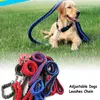 Hondenkragen nylon riem touwketen huisdier harnas lopen verstelbare tracking leashes kraag set lange voorsprong voor middelgrote grote puppy