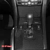 Pegatina Interior de coche, película protectora de caja de cambios para Honda SPIRIOR 2009-2013, pegatina de Panel de engranajes de coche, fibra de carbono negra