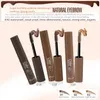 Sdattor Natural 3D Dyeing Eyebrow Cream Waterproof Not Smudge Eyebrow Cream Does Not Take Off Makeup Dark Brown Maquillaje Cosme 240124