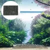 Decorazioni Sfondo Serbatoio Rettile Bordo Acquario di pesci Corteccia Sfondo Sughero Terrariumwall 3D Poster Box Habitat Ornamento Paesaggio