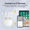 Products Qcy T18 Wireless Earphones Bluetooth 5.2 Earbuds Qcc3050 Aptx Voice 32khz 4 Mic Cvc Hd Call Headphones Dualdevice Connection