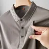 Polos masculinos 7xl 8xl 6xl 2024 verão inglaterra estilo polo camisas de manga curta lapela casual masculino camisetas oversized solto roupas masculinas