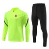 Pérou hommes vêtements de sport décontractés enfants en plein air mode sport costume demi fermeture éclair à manches longues respirant décontracté veste de sport