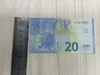 Kopiera pengar Faktiska 1: 2 Storlek Barnens utbildningsleksakssimuleringsmynt Pirat Scavenger Hunt Banknote 100 Euro Face Value JFKOQ