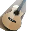 Guitare acoustique folk tout en bois massif de 40 pouces GA à doigt noir