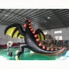 Hurtownia Przestraszona Czarna Halloween Holidaen Mall Decoration Giant Inflatible Dragon ze skrzydłami na sprzedaż