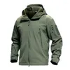 Herenjassen Militaire jas Camping Tactisch Wandelen Leger Jacht Trainingspakken Waterdichte windjack Herenkleding