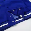 新しいスタイルのメンズジャケットデザイナージャックコートルイエイティレディースジャケット高品質の刺繍野球コートファッションコートルーストップスレターパターンカップル服