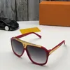 Erkekler İçin Maskot Klasik Popüler Tasarımcı Güneş Gözlüğü Retro Vintage Gold Summer Style Lazer Altın Kaplama UV400 Gözlük