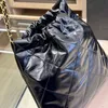 Borse da sera 2024 Nuovo sacchetto della spazzatura da donna di grande capacità Sport Hippie Tracolla a catena Tendenza della moda