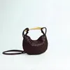 Fashion Jodie Designer Woven Bag Mini Tote Candy and Real Sheepskin Knotted Satchel Cloud Dumplings Knitting Handbag Women Shoulder Bags