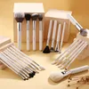 BEILI Makeup Brush Set 2442pcs with Waterbased Material Handle Powder Foundation Blush Eyebrow Eyeshadow Brushes Kit 240124