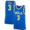 UCLA Bruins Basketbol Koleji 2 Dylan Andrews Jersey Üniversitesi 14 Kenneth Nwuba 15 Aday Mara 3 Adem Bona 12 Sebastian Mack 10 Lazar Stefanovic Mans Gençlik Kadın