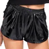 Damen-Shorts, modisch, lässig, dehnbar, für Damen, lange Badeshorts in der Mitte des Oberschenkels