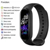 Montres intelligentes M5 bande Sport Fitness Tracker podomètre fréquence cardiaque moniteur de pression artérielle Bluetooth Bracelet compatible 240127