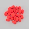 30pcs Fly Fishing Foam Float Tube Strike Indicadores EVA Oval Bobbers Flutuante Drop Drop Pompano Rig Bottom Rigs Barco Pesca 240122