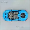 Voitures de supercar de luxe bloque Moc Block C61041 série Hightech voiture de course de supercar bleue 3842 pièces briques de construction jouets éducatifs cadeau pour enfant Moc39933 Drop Dhy8h