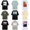 Designer T Shirts Fog Main FG Reflective Letter High Street T-shirt Loose Fashion Märke Kort Sleeve Street Fashion T-shirt Men ess Shirt