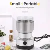 Outils Mini Griner de brouillard électrique 300 ml Ultrafine Baby Aliments Pulverizer Coffee Grinder Spice Pepper Grinder Grain Mill 2/4 lames