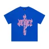 Hellstar T-shirts Hommes T-shirts Femmes Hip Hop Street Vêtements Tendance Imprimé Manches Courtes Designer Tee Ample Couple Graffiti T-shirt Drôle 9602