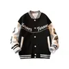 Spring Fall Green Baseball Jackets Big Kids Fashion Clothes For Teens Girls Boys Cardigan 3 -13 Barn Outwear Coats 240123