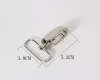 Taşıyıcı 100pcs / lot 5x3.2 Metal Lage Torba Köpek Toka Snap Hook, Çanta Askı Istakoz Toka Diy Dikiş El yapımı anahtar zincir düğmeleri AU351