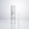CSYC NC014 Rökningssats Dab Straw Pro Vertikal förångare Munnstycke Stam Glasbubbler med 14 mm Titanium Quartz Nail For Water Pipe Oil Rigs Glass Bong
