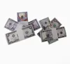 Kopiera pengar Faktisk 1: 2 Storlek Ny simulering av förfalskade amerikanska dollar falska rekvisita, leksaker, vapen, barer, atmosfär, scenspelare uewed