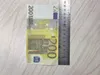 Копия денег Фактический размер 1:2 Памятная банкнота Дизайн Модель Прототип имитирует валюту купона Реквизит Qfeah