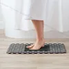 Carpets 3D Hole Three Dimensional Simulation Kitchen Non-Slip Carpet Black Flannel Mat Entrance Door Doormat Home Decoration Rug