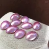 Loose Gemstones One Piece Beads Pink South Sea Pearl MABE Oval SHAPE 9 13MM Wholesale For DIY Jewelry