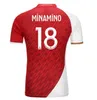 23 24 AS Monaco Soccer Jerseys DISASI Black Away BEN YEDDER MINAMINO BOADU GOLOVIN 2023 2024 Maillot De Foot EMBOLO Flocage Men Kids FOFANA Football Shirt AKLIOUCHE