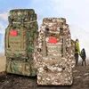 80L étanche Molle Camo sac à dos tactique armée militaire randonnée Camping sac à dos voyage sac à dos Sports de plein air sac d'escalade 240124