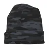 Berets Night Camouflage Bonnet Hat Autumn Winter Outdoor Skullies Beanies Army Military Camo For Men Women Knitting Hats Spring Cap