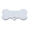 Dog Tag Pet Name Tags Personalized Cat Anti-lost Pendant Collar Pets Supplies Keychain Accessories Bone 2024