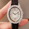 Montres en diamant pour femmes, mouvement à Quartz, montre-bracelet De mode 36mm, classique, pour dames d'affaires, Montre De Luxe221J